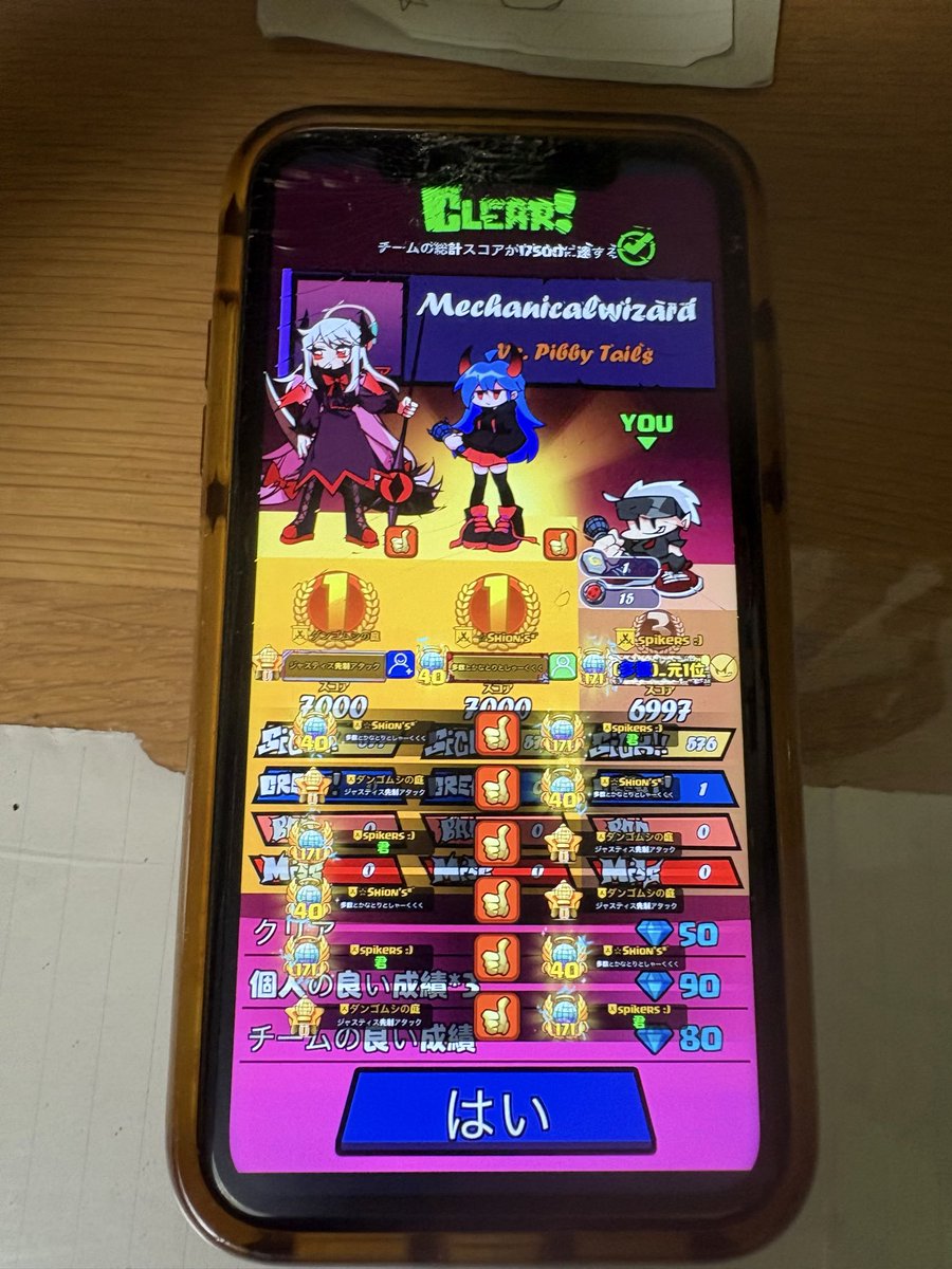 32GuCS's tweet photo. とりあえず俺が戦犯ってことかな-_-b https://t.co/VuRQHu4Ab7