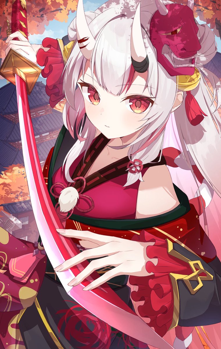 MK_haku's tweet photo. 斬る余😈
#百鬼絵巻 https://t.co/LU9HUUTWEk