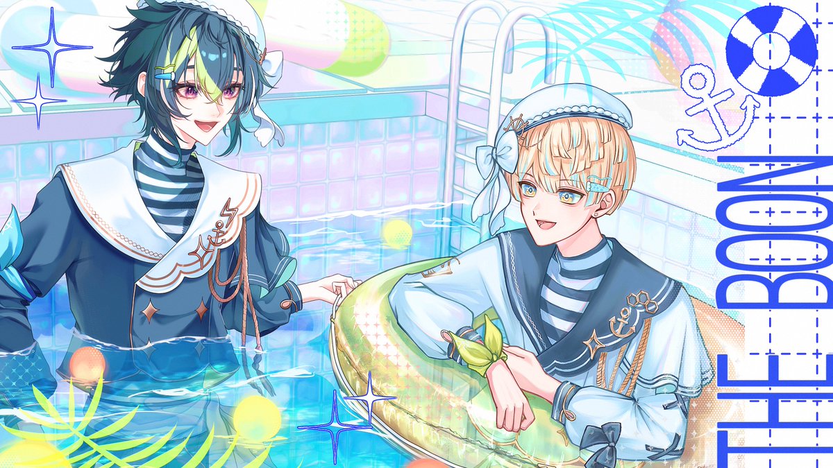 itomiya_'s tweet photo. ⚓️💚𓇼𓈒𓐍𓂃𓂃𓂃𓂃𓂃𓂃𓂃𓂃𓂃𓂃

　　　　⟡.*𝙏𝙃𝙀 𝘽𝙊𝙊𝙉 合作⟡.*
𓂃𓂃𓂃𓂃𓂃𓂃𓂃𓂃𓂃𓂃𓈒𓏸𓆉🩵🛟

#ざぶぅん #絵ライぞ伊波 #まな板にマナ居た https://t.co/EHcBKhTWvH