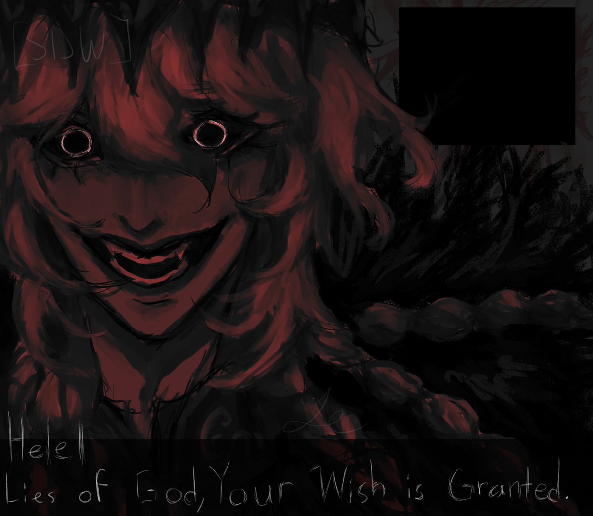 FreeHugBee's tweet photo. Helel jumpscare
#Morningstar #ithaqua #nightwatch #idv #idvfanart #identityv 
I need to draw him spooky again 🥀 https://t.co/IZRfYcpHkL