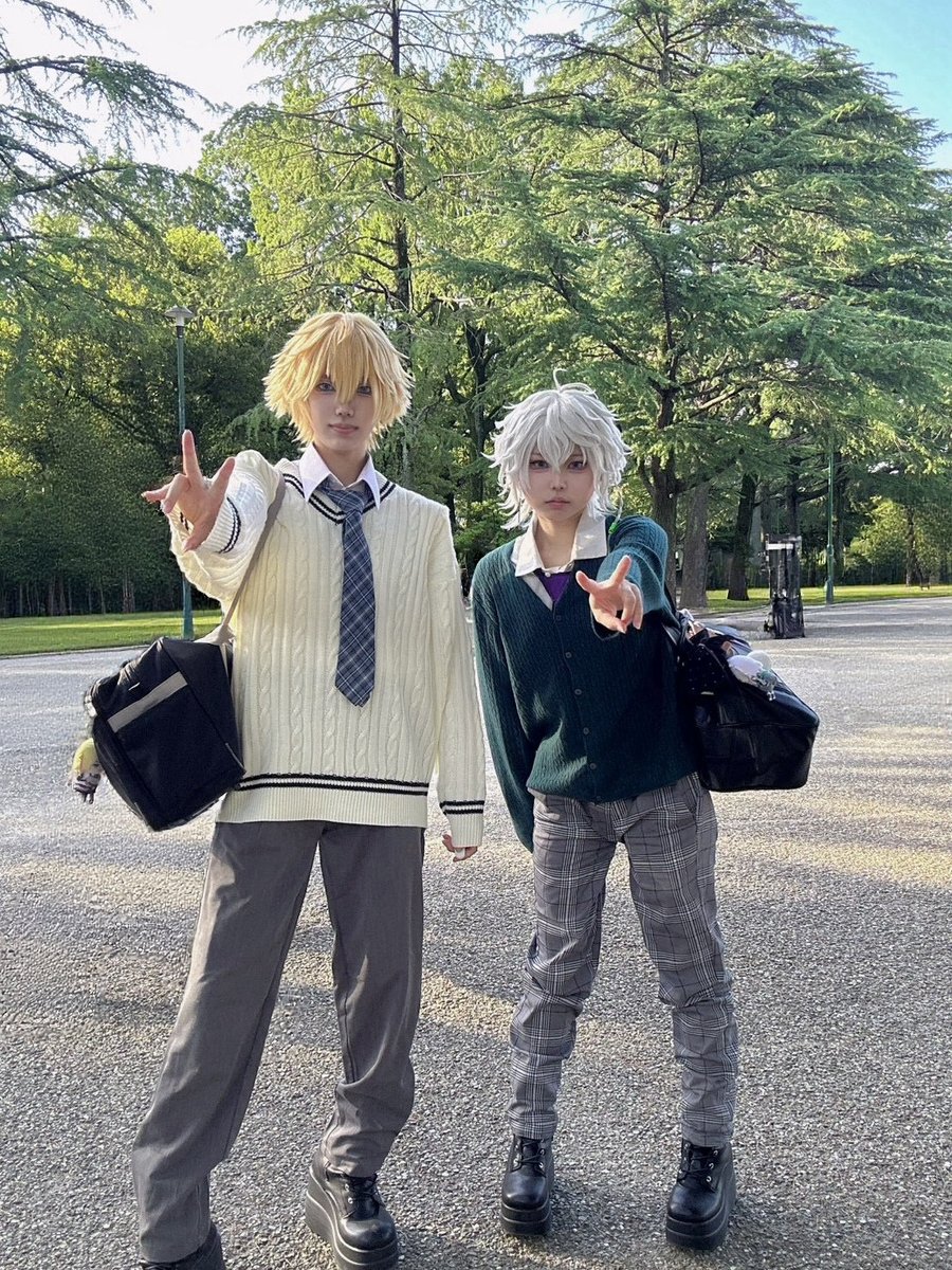 kur_2395's tweet photo. 【🌈🕒cos/🛡/🥷🔫】

これが青春ですか

 #アコスタ鶴舞 https://t.co/gyxaXY1MzE
