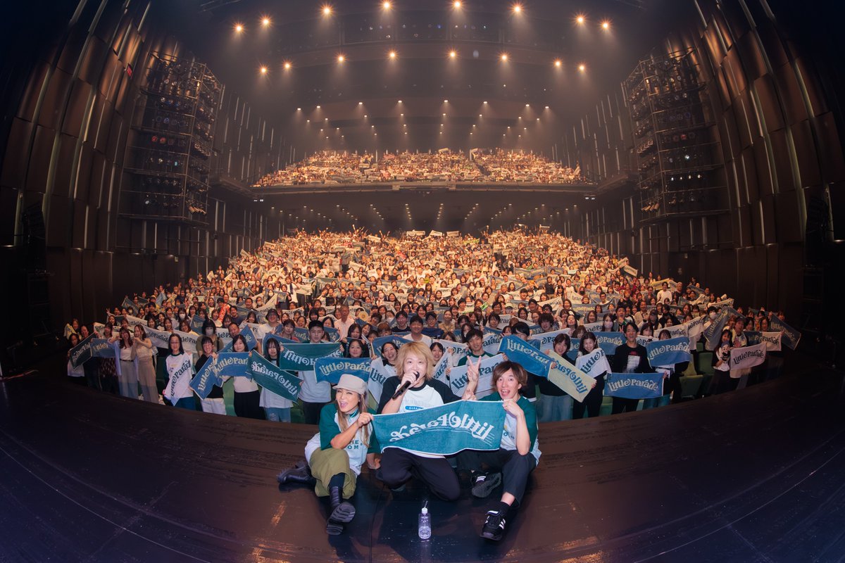 LittleParade_JP's tweet photo. 〖THANK YOU!!〗

┄                                         ┄

  Little Parade Live Stories
“GLEAM in the Room 10:03”

┄                                         ┄

ご来場ありがとうございました💫

♬Support member
Key. モチヅキヤスノリ
Perc. 藤井珠緒

photo by @marry_photo https://t.co/os35gLrHBh
