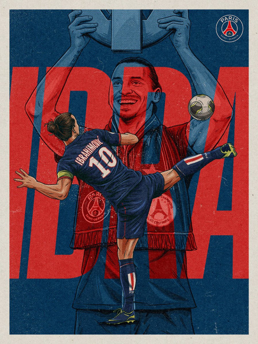PSG_espanol's tweet photo. ¡Hoy es día de celebración! ¡Feliz cumpleaños, Ibra! ♥️🎂 https://t.co/JJYGATg8ka