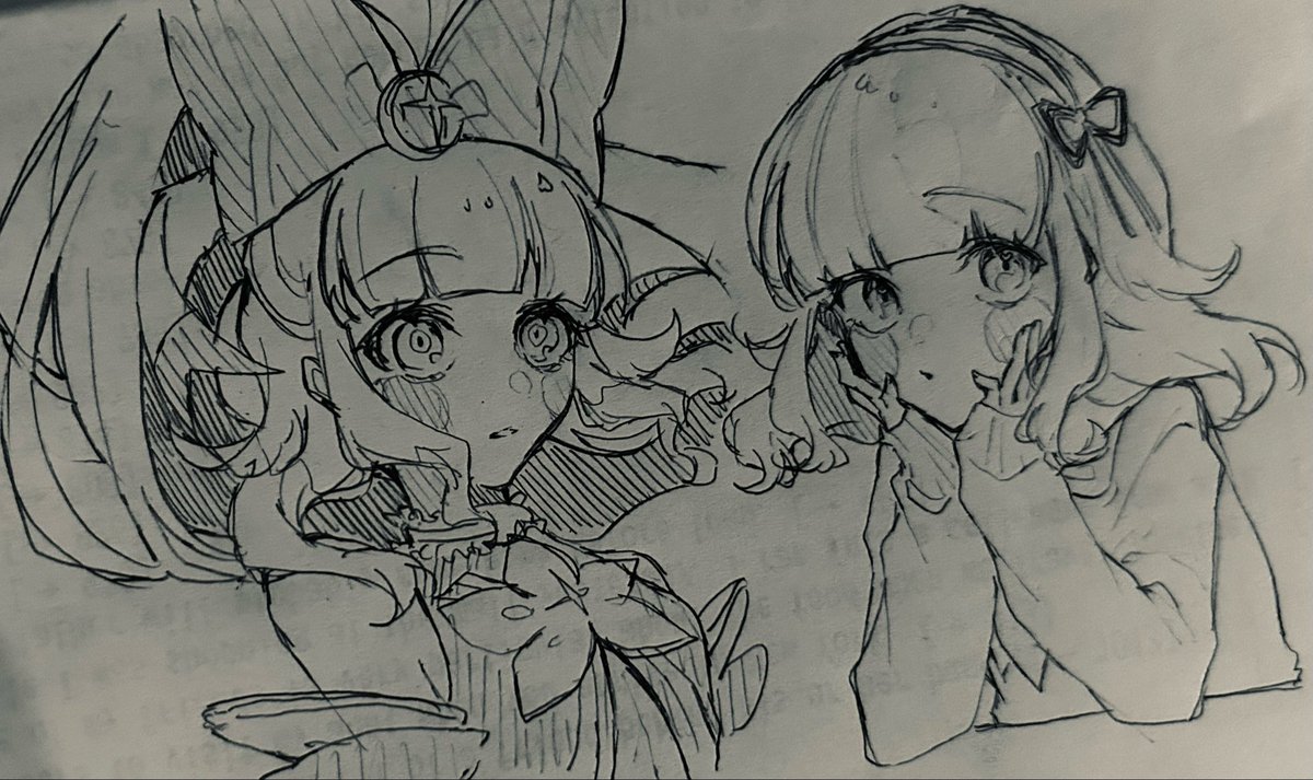 Mare_ywpm_Love's tweet photo. らくがきばっかりですみませ���😭 https://t.co/nLH7vBe3ad