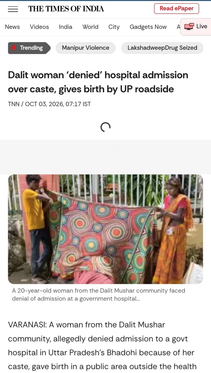AnkitaGiggles's tweet photo. SC/ST act needs to be strengthened. Especially in Uttar Pradesh. https://t.co/I6KBlHqWyH