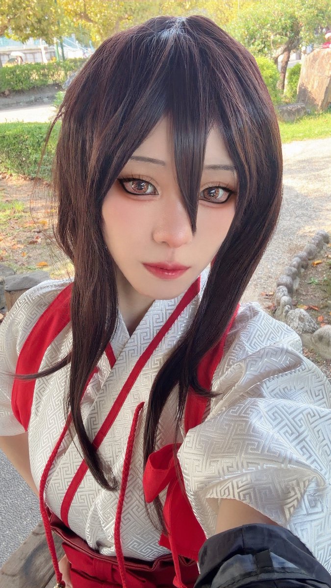 d_garnetball's tweet photo. ⚠︎Cosplay⚠︎

おそくほう！佐切ちゃんでドカメロ爆イケ画眉丸と一緒でした❣️
ひたすら楽しすぎたし撮れ高最高すぎたし、久々の刀剣仲間達と出会えたのも嬉しすぎたし、参加表明見て会いに来てくださった方もいて幸せでいっぱいです🥰
交流してくださった皆様ありがとうございます❣️
#アコスタ鶴舞 https://t.co/8mmMJ0z3Yo
