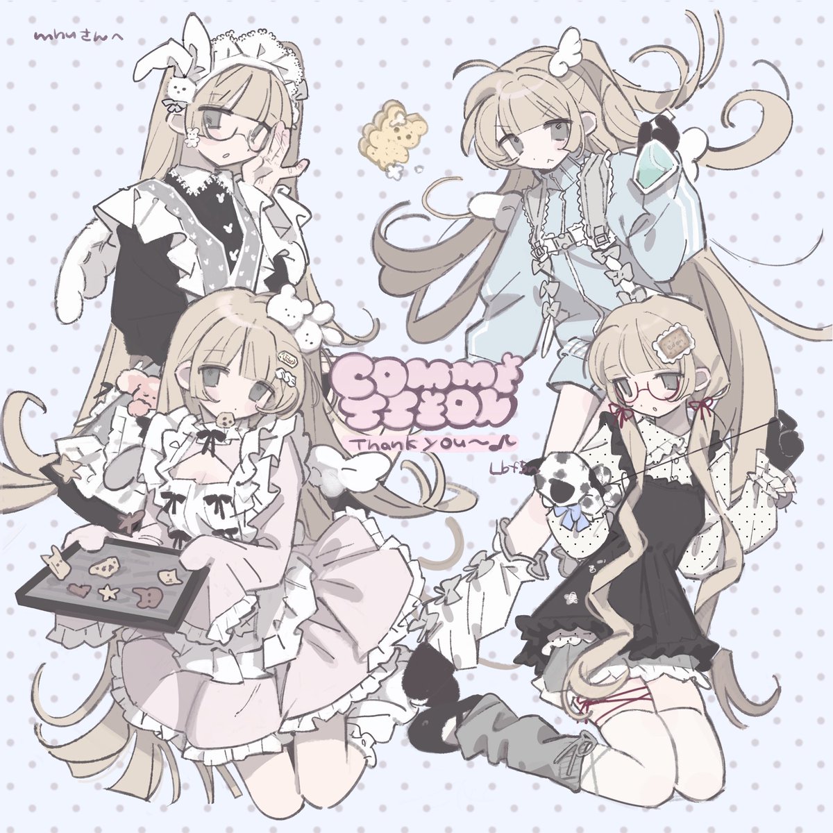 Lbf5n's tweet photo. skeb🐇 https://t.co/T23q0LeeAt