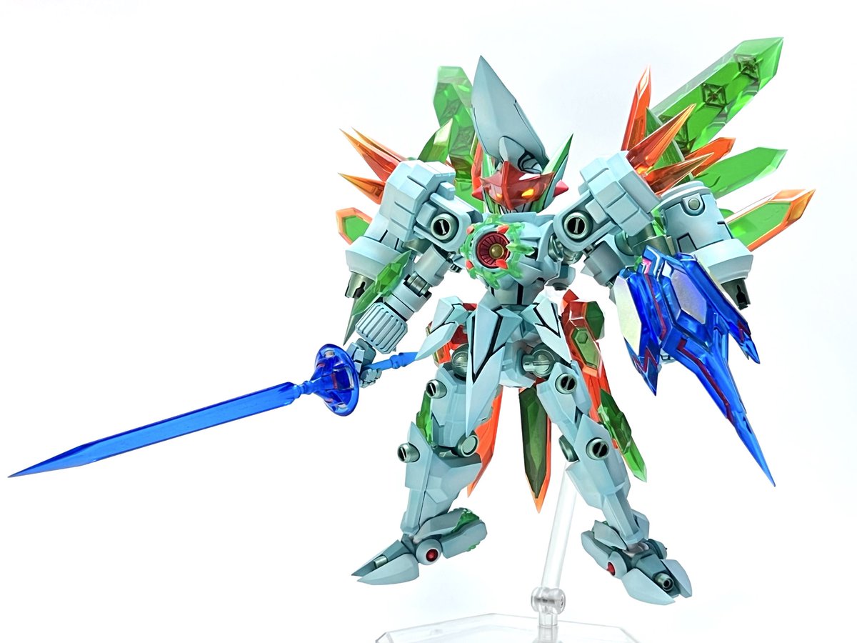 fujimu5015's tweet photo. ダンボール戦機Wよりミゼルオーレギオン完成しました！
頭部、胸部と一部ジョイント以外を3Dでスクラッチして、自分なりのアレンジを加えて制作しました
以下ゆっくりと写真追加していきます

#ダンボール戦機
#LBX https://t.co/leis04XJS5