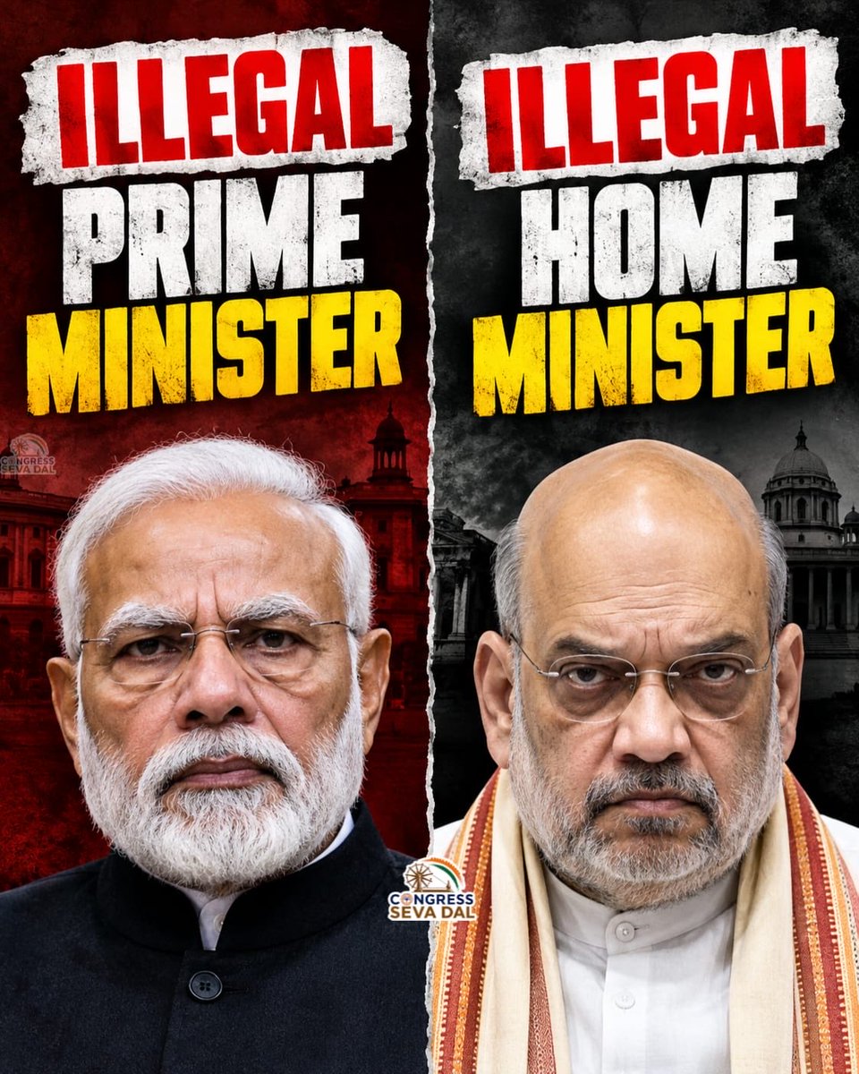 CongressSevadal's tweet photo. Illegal Sarkar ‼️ https://t.co/HlYaolszqK