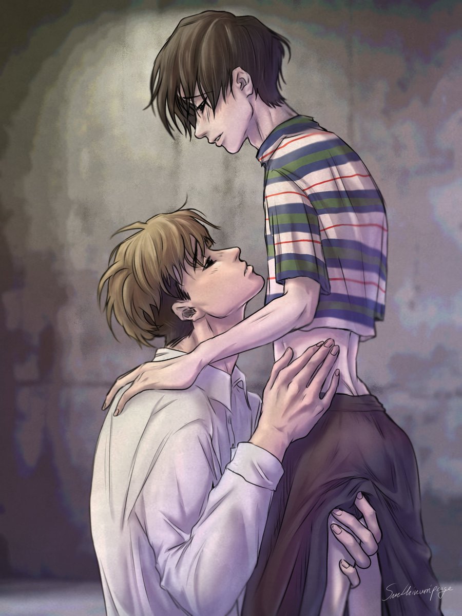 smthinurripcage's tweet photo. #killingstalking #yoonbum #yoonbumfanart #sangwoo #sangbum #digitalart  @kooo_gi 
I should stop drawing on my phone.... https://t.co/OP1pW4FeHV