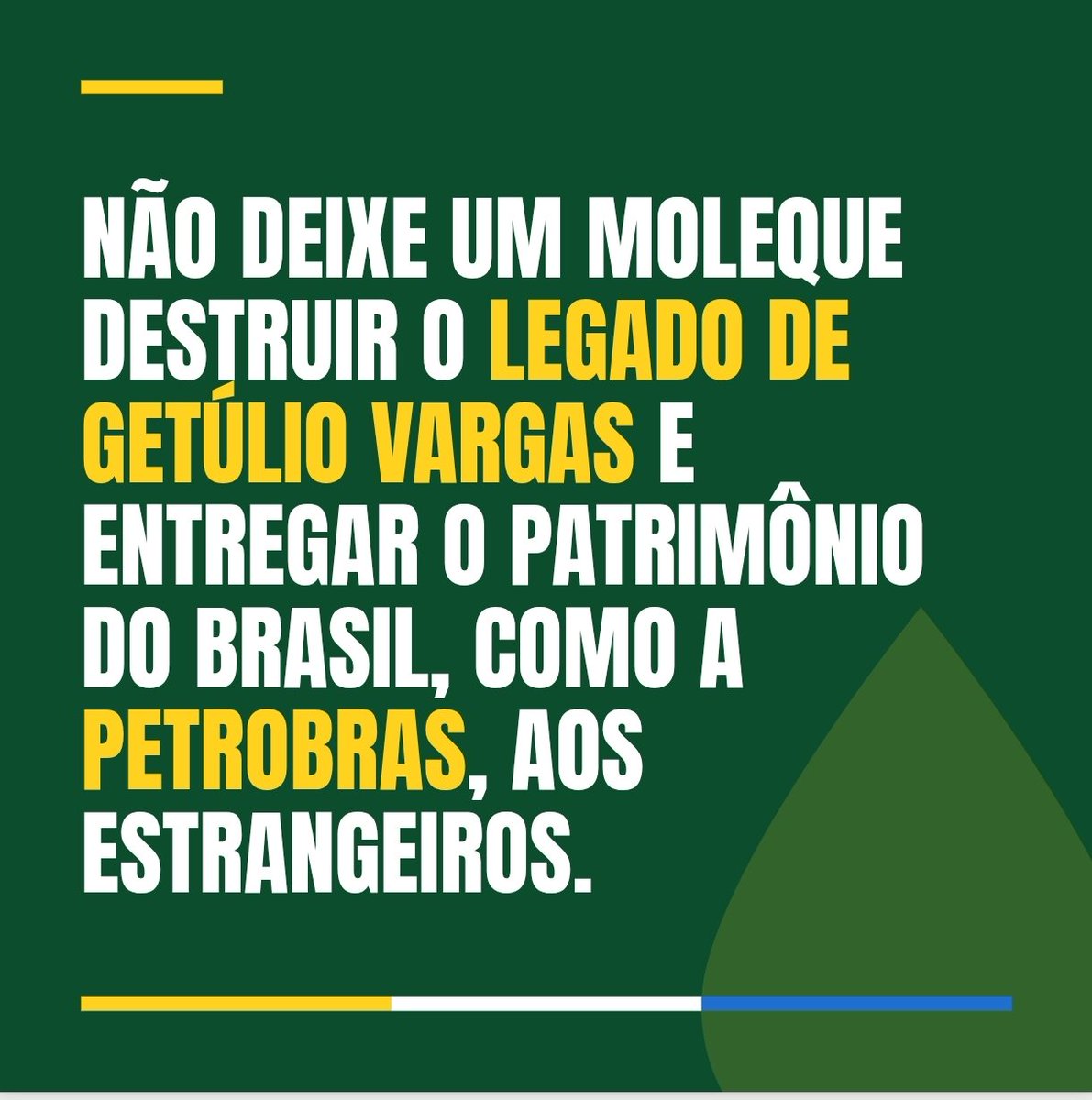 mclopesbr's tweet photo. Autoexplicativo - Não deixe a rapinagem do Brasil como legado. https://t.co/JaKMzYcNF4