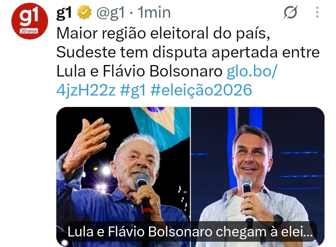 jojopancada's tweet photo. Lula estar em empate técnico com Flávio Master em uma região altamente bolsonarista é uma notícia excelente. 

Deixa o Sudeste com empate que o Nordeste traz a vitória.... mais uma vez https://t.co/v5qoUy1VAh