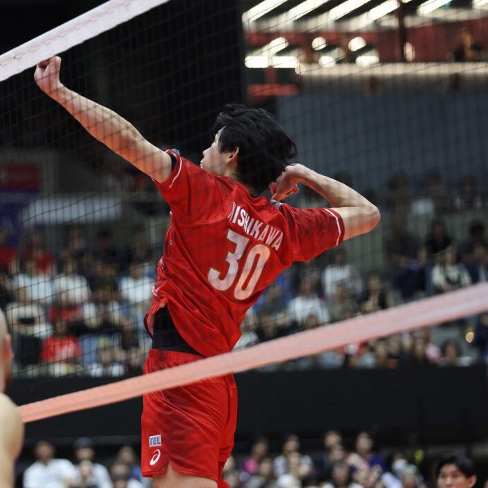 vking_jp's tweet photo. 【2セット目終了】

🏆第20回アジア競技大会 決勝

🇯🇵日本代表 1-1 イラン代表🇮🇷

第1セット 26-28
第2セット 25-19

日本代表が第2セットを獲得しセットカウント1-1🔥 https://t.co/ur7RJlGAxA