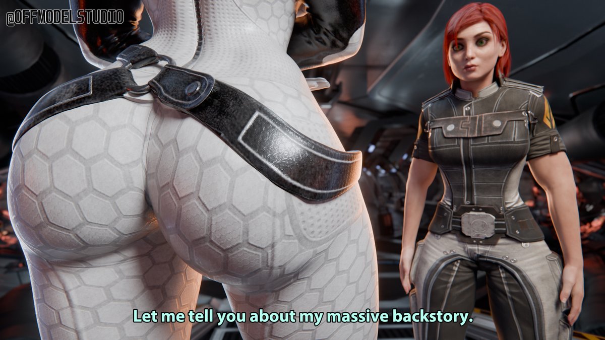 OffModel3D's tweet photo. Miranda really had a huge backstory. Massive. Gigantic. 

#b3d #Masseffect #blender3d https://t.co/sV6FKITcOp