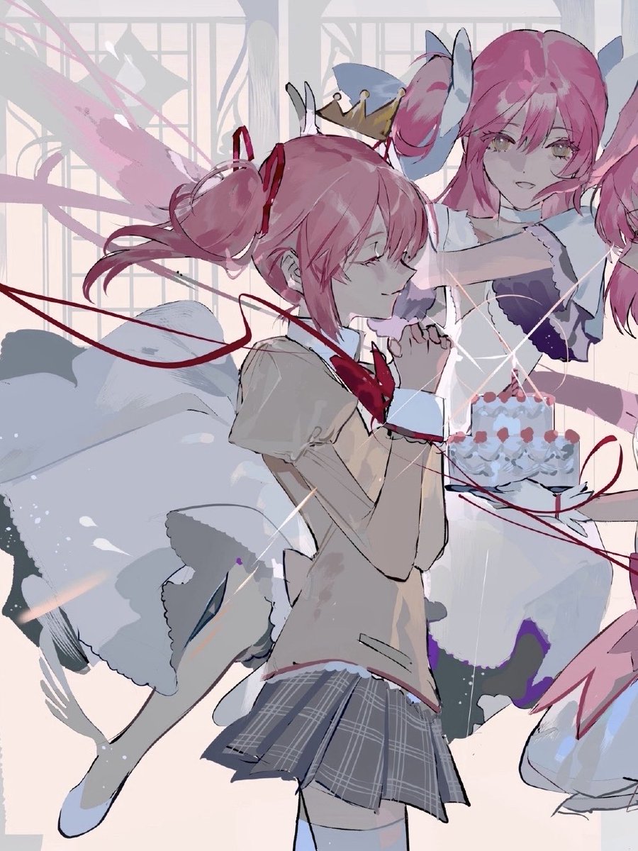 yTmumj9ZzoBEJmQ's tweet photo. Happy birthday 🎂

#鹿目まどか生誕祭2026
#鹿目まどか
#まどマギ https://t.co/zXUVab7vKS