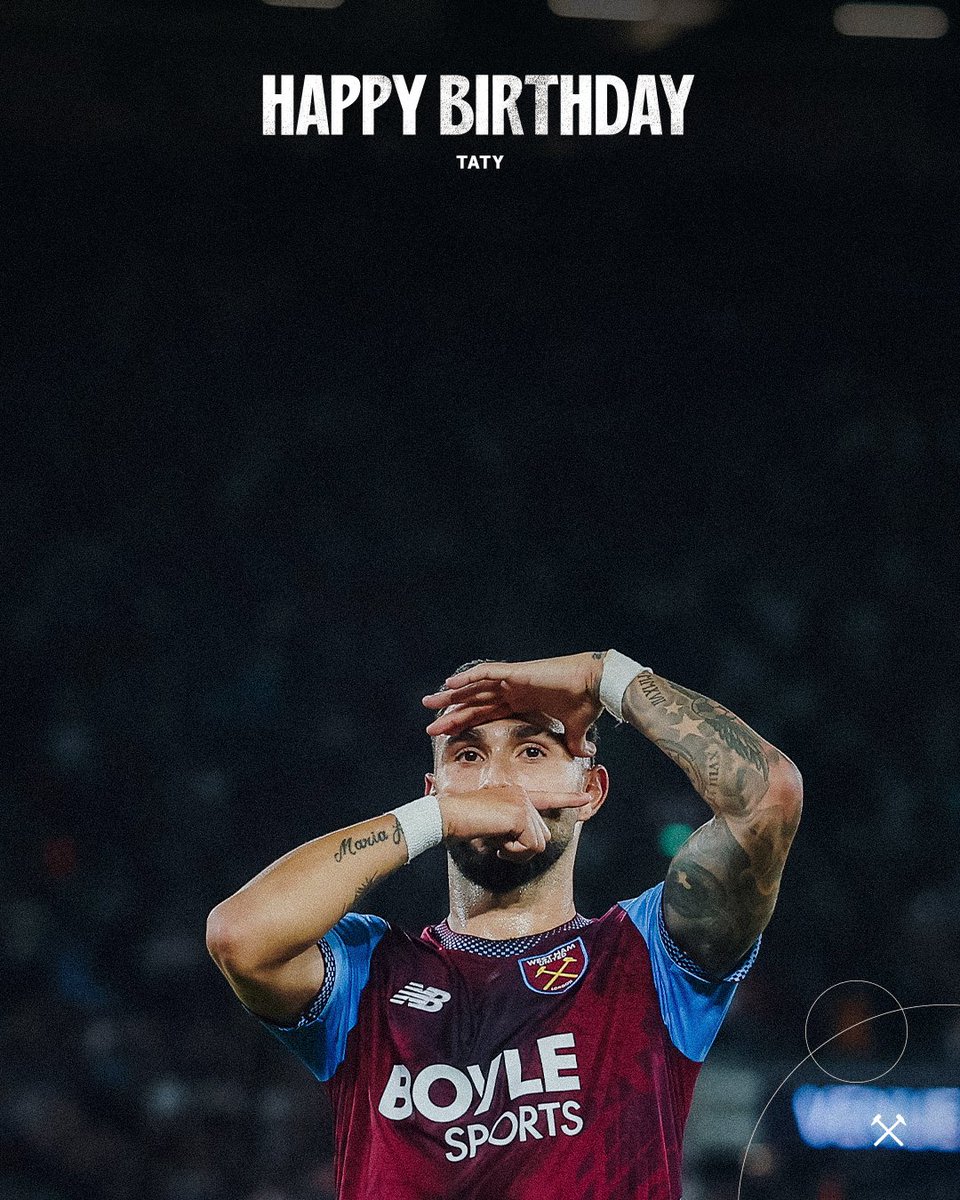 WestHam's tweet photo. Feliz cumpleaños, Taty 🫶 https://t.co/PVNux5D1v4