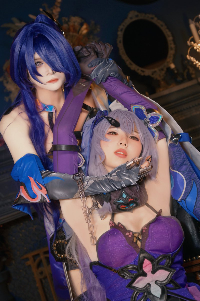 fumizuki_0719's tweet photo. Cos  微百合

 崩壊：スターレイル/黄泉 ×ブラックスワン

#BlackSwan #Acheron 
#honkaistarrail

📷 @Astray105 さん https://t.co/NZ3Kf7T3Ig