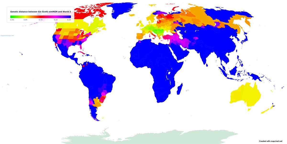 47Tolkien's tweet photo. Gio Scotti's genetic distance map https://t.co/3f404SBQrU