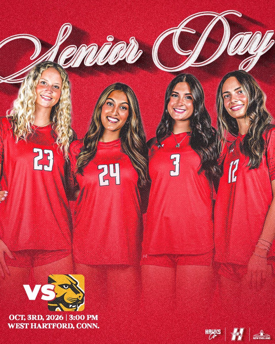 HartfordHawks's tweet photo. Honoring Our Captains

#19 Hartford Women’s Soccer Hosts Wentworth Institute of Technology Today at 3:00 PM! The Hawks Will Also Be Celebrating Senior Day! 

#HawksUp https://t.co/gr2mBucL67