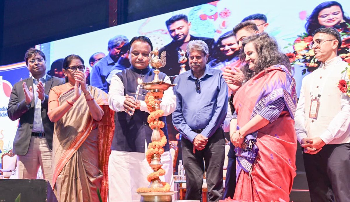 CMO_Odisha's tweet photo. Hon’ble Chief Minister Shri Mohan Charan Majhi inaugurated the 7th edition of Odisha Travel Bazaar in Bhubaneswar, showcasing Odisha’s rich heritage, natural beauty and tourism potential, while inviting national and international investors, hospitality brands and tourism partners to explore the State.

Key measures include Tourist Police at 29 destinations, 1,000 trained lifeguards through OSWALI, a 5,500-acre tourism land bank and ₹1,500 crore provision for 2026–31. The minimum room requirement for star hotels has been reduced to 10, with capital subsidy enhanced up to ₹120 crore. The new Odisha Tourism Portal and Investment Incentive Management System were also launched.