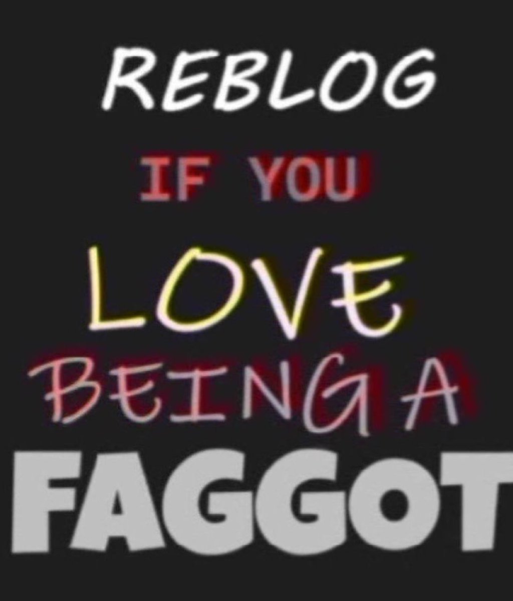 _DEVILSLUST666's tweet photo. Retweet and follow 
To join the faggot group chat on telegram 😈 https://t.co/ASoOJfQisR https://t.co/HIzZBilzvi