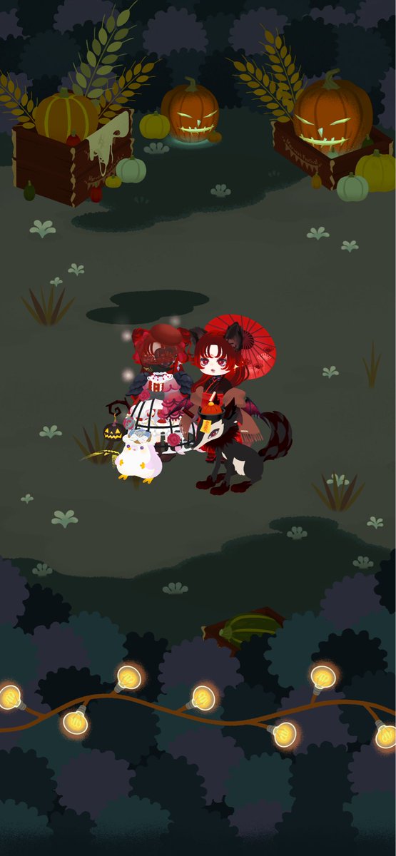 hoshi_0_222's tweet photo. フレ様の赤ホムが素敵だったから撮らせて貰った！！やっぱみんなハロウィン仕様で激カワです…🥰
 #ﾘｳﾞﾘｰ  #リヴリーアイランド https://t.co/74ZfPwUdMs