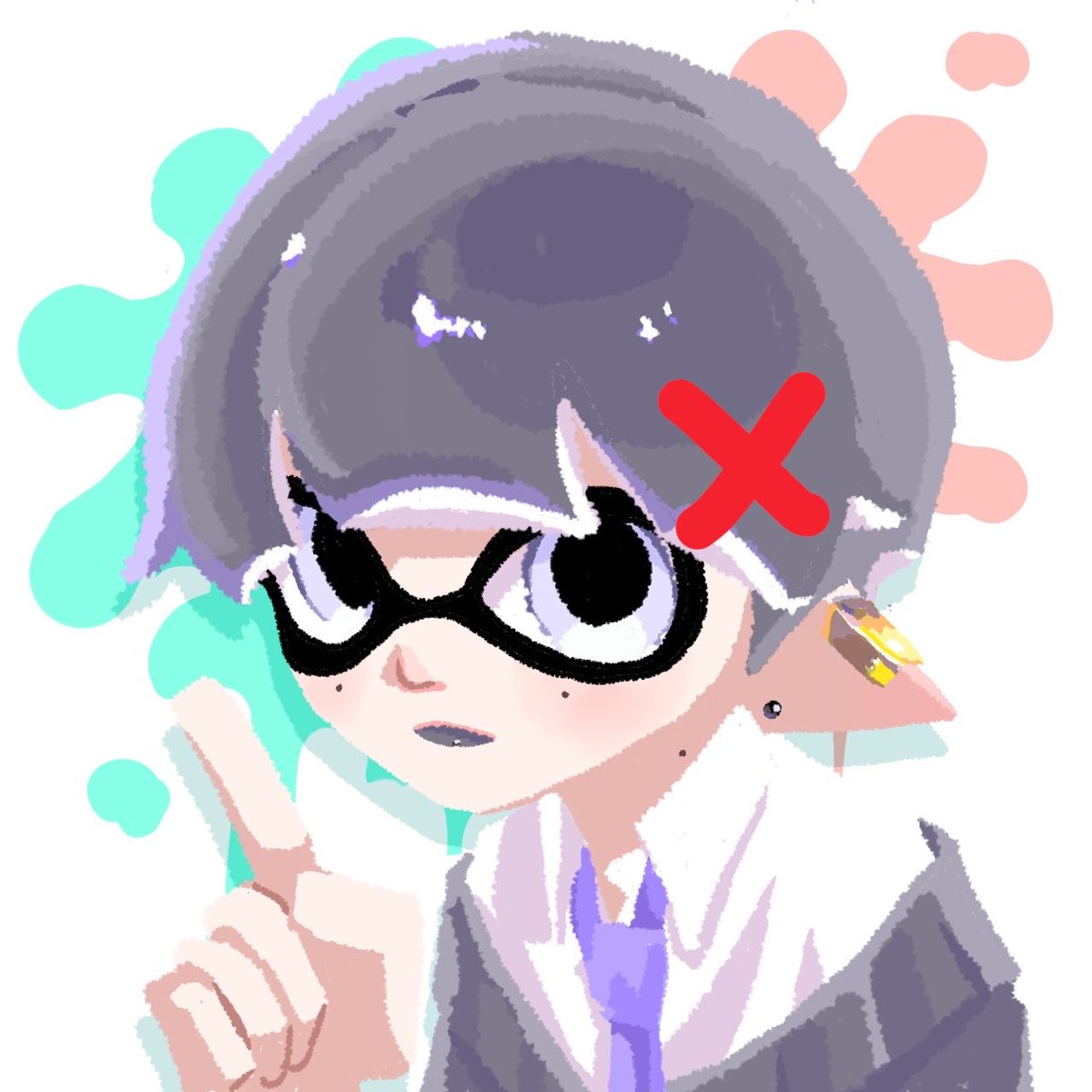 Cortisol21's tweet photo. 公式っぽイカ
#スプラトゥーン #イラスト https://t.co/KY3exMMosp