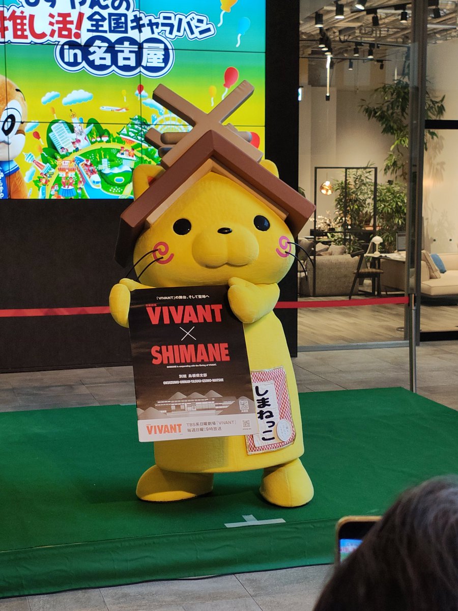 pepeco_pepepe's tweet photo. 宣伝ポスターを四方八方に見せる為に、ジワジワゆっくり自分でターンテーブルしていたしまねっこちゃん。

めちゃカワ❗️

いつも、もずやんと仲良くしてくれておおきに❗️ https://t.co/jJ53O4LsDT