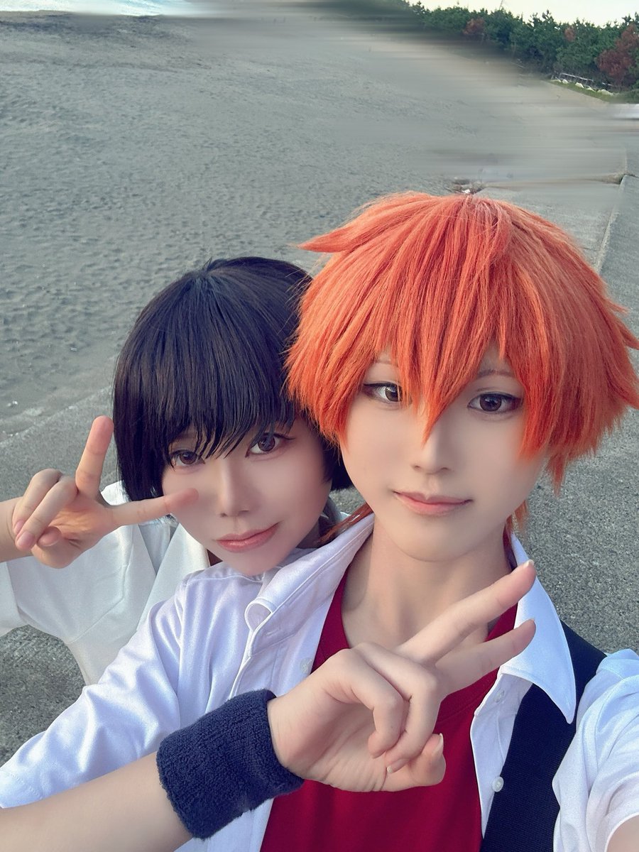 tuna_sakurice's tweet photo. 福井の海で時かけしてきた~~❕
千昭でーした！真琴がきゃわいい❣️ https://t.co/Sj7DeMuISa