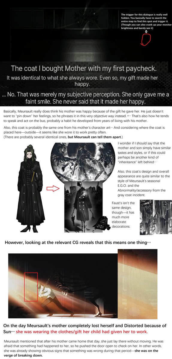 aolinyijiang's tweet photo. A detail about Meursault and his mother that’s easy to miss:
Meursault used his first paycheck to buy his mother a coat, and she was still wearing that same coat to work on the day she Distorted into a monster and was killed by her son…… https://t.co/3MEApjaXsm