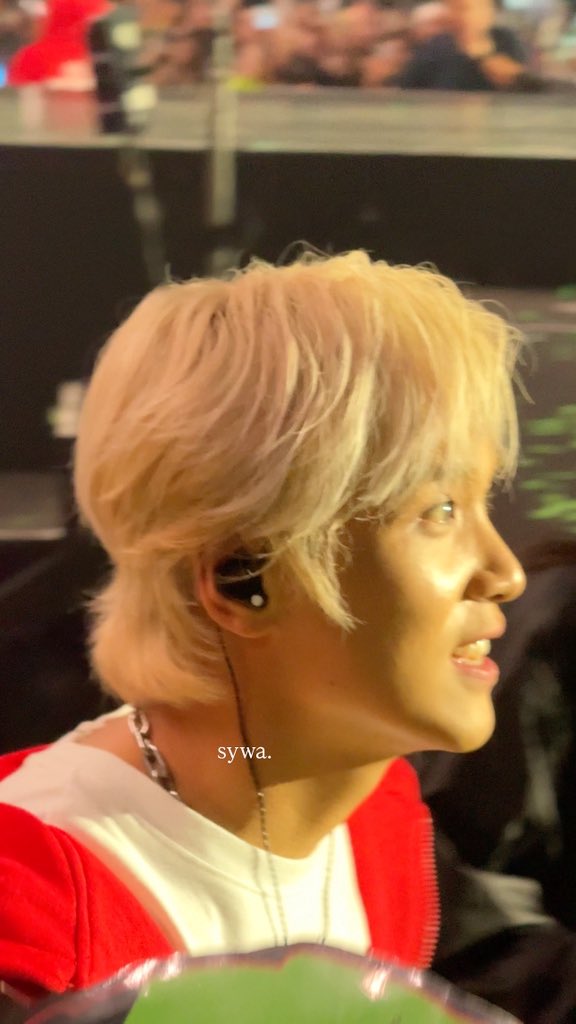 archvenrdy's tweet photo. MY BABY BLONDE 😭😭😭❤️❤️❤️

#HAECHAN #NCT127 #THE_REDLINEinJakarta https://t.co/jWxIC8w5um