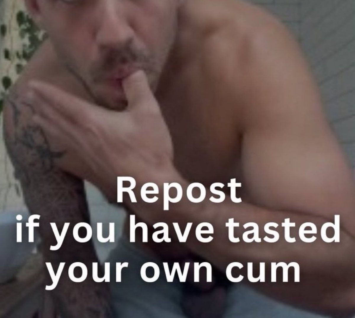 _DEVILSLUST666's tweet photo. Repost and Like if you have tasted your own cum. How did it taste? #submissivefag #faggot #sissy #slut #teambottom https://t.co/ccjKaM3sIF
