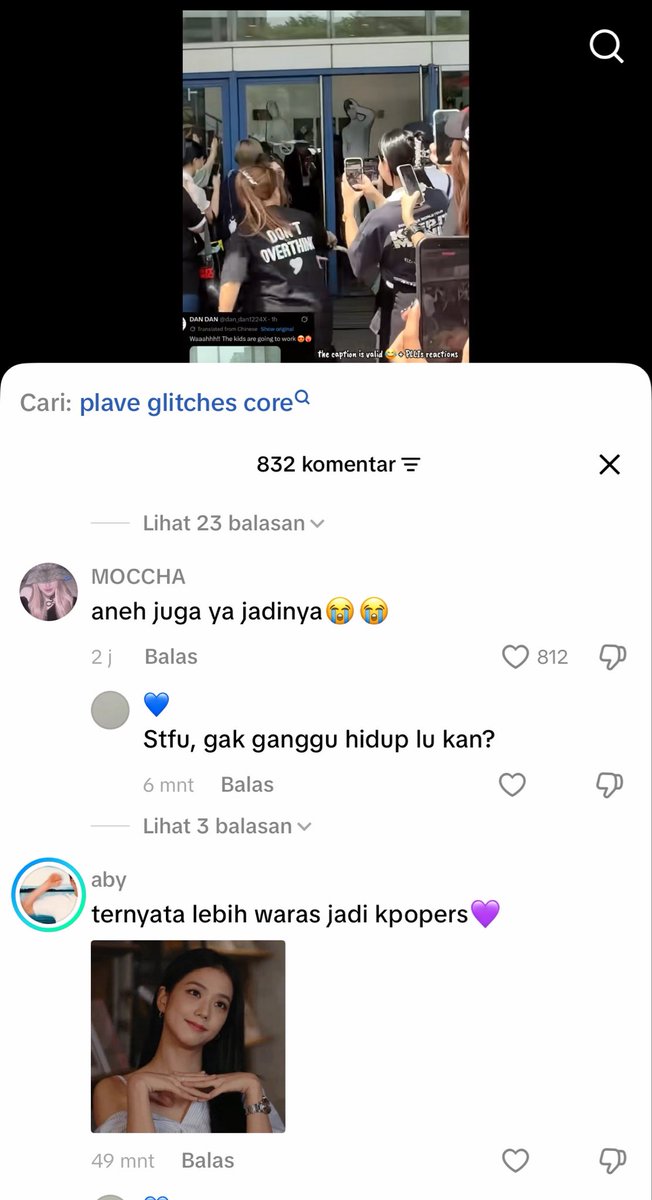 leci_lecuu's tweet photo. Plave udah dikonser sendiri aja masih kena hate. I really hate them (komen anj) ☺️ https://t.co/WX6mCjVOe0
