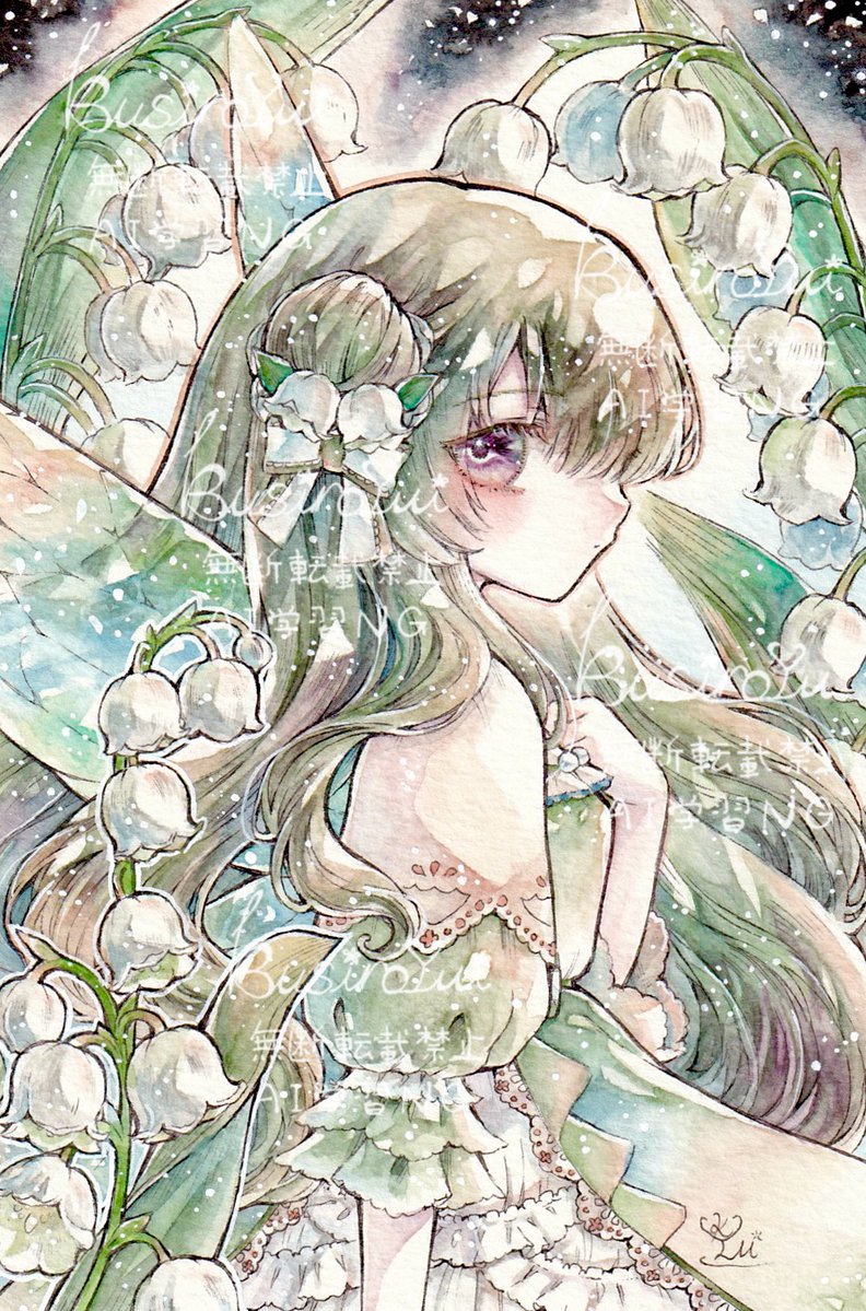 kusiro_yui's tweet photo. 片隅のスズラン https://t.co/wbAoZvbeE2