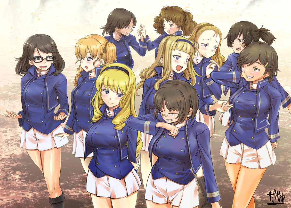 nabeyu00's tweet photo. #プレイバックガルパン
BC戦、感動したよくがんばった！(´;ω;｀)
ぶつかることで深く結びつく友情…！ https://t.co/XS6oSziGXz