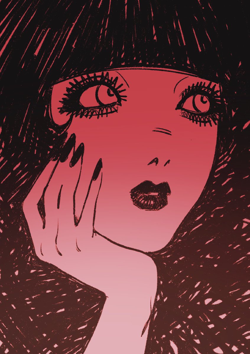 kahofork's tweet photo. Red #oc https://t.co/4YNjsC52Oh