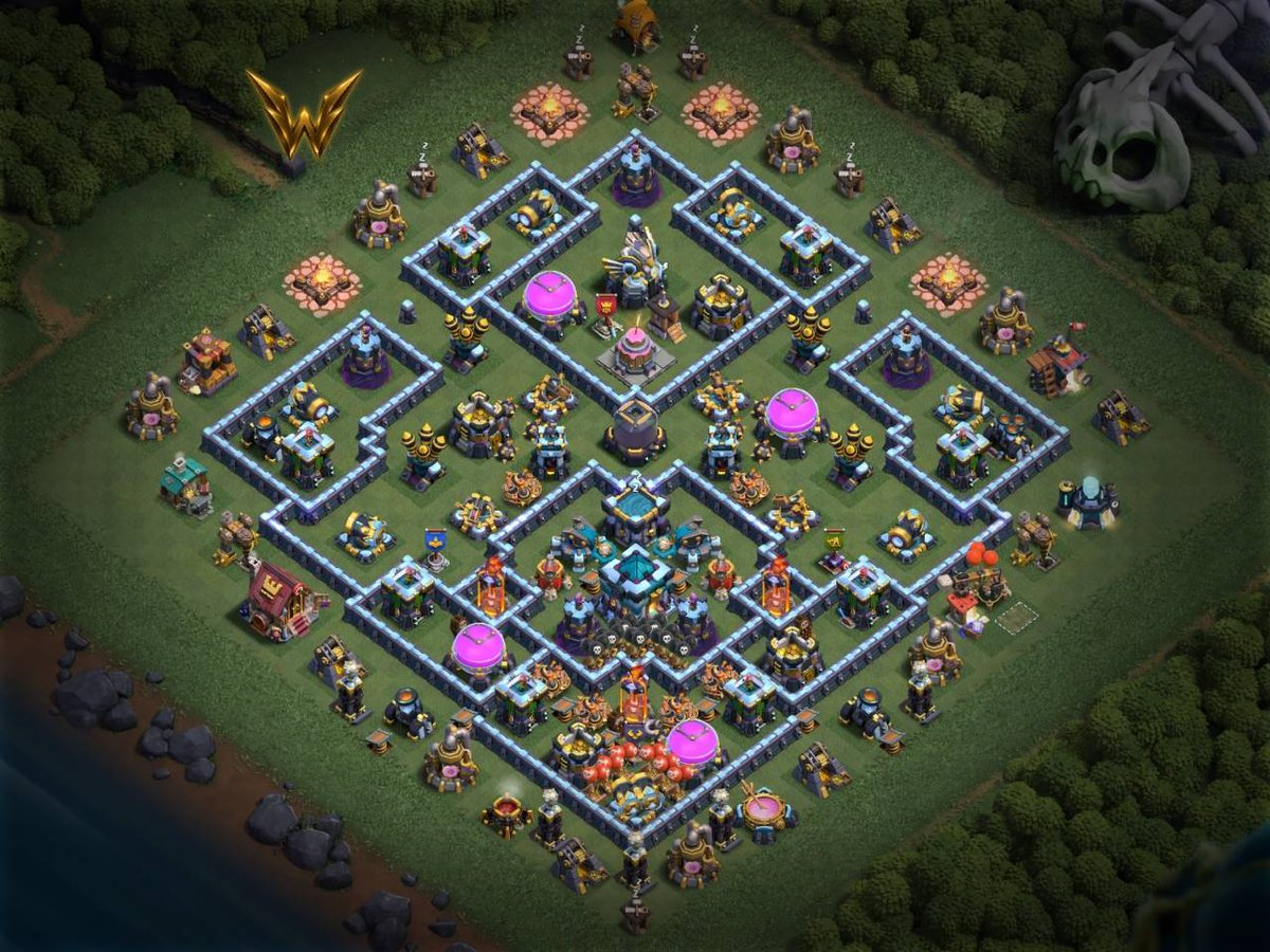 aankancil69's tweet photo. Best TH13 Trophy Base with a Town Hall Teaser and Counterattack Design
📌Get the "COPYLINK BASE" from here: https://t.co/aQP0mrQXlo
#ClashOfClans #Coc #th13 #th13base #townhall13 #th13coc https://t.co/fwCLn0AAun