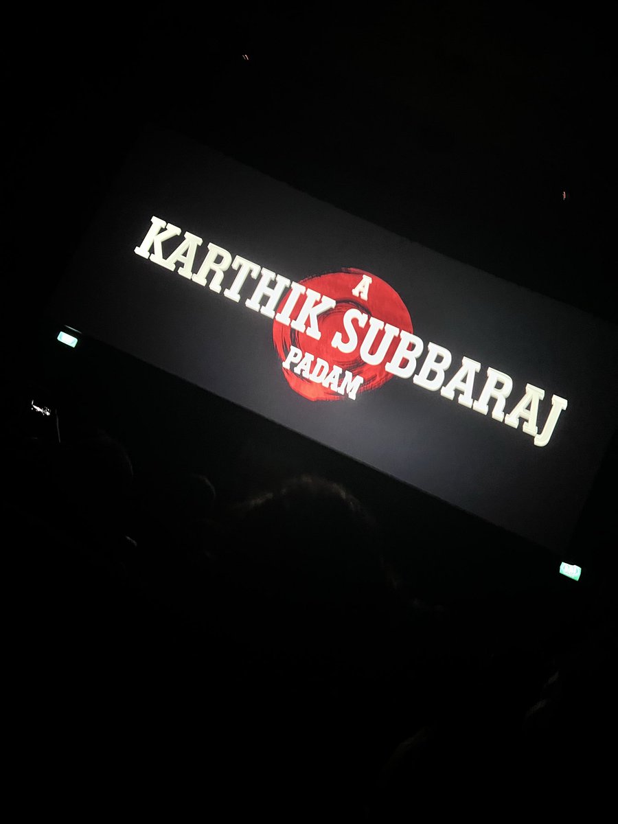 catviya's tweet photo. dorothy count 3 (from singapore)

@karthiksubbaraj @iam_rishikanth @Sananth__ 
what a peak movie. went to sob only 😭😭😭💜 https://t.co/WiQi28aHXp