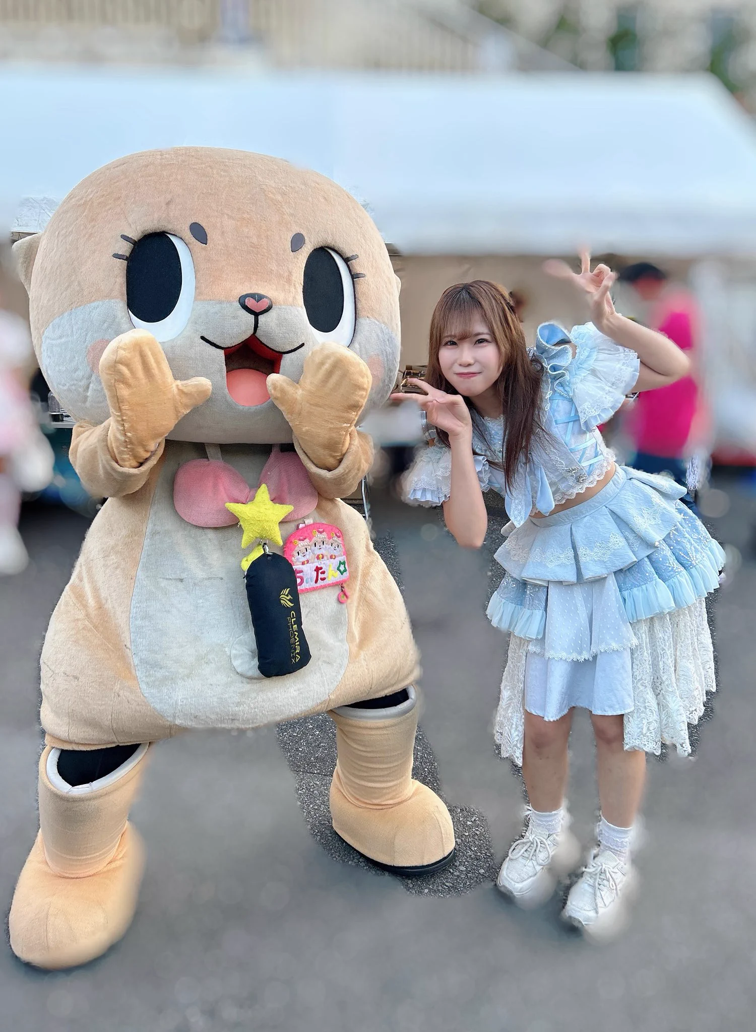 らっちぃさん 河崎 千里 (ICECREAM SCREAM) в X: „北海道から来たよ！！ クロフェス