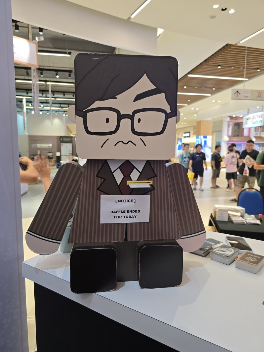 vscstb's tweet photo. Day 2 of Bushiroad Expo in Kuala Lumpur
3 Oct 2026

#BushiroadEXPO https://t.co/f71GIE4Fv7