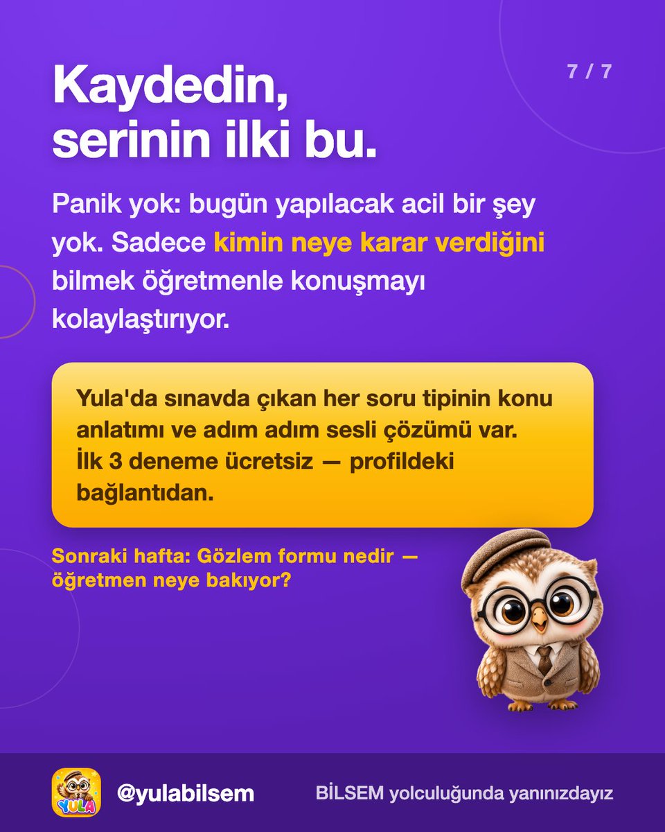 yulabilsem's tweet photo. Eğer çocuğunuz aday gösterilirse, iki iş size düşüyor. Merak ettiğiniz şeyleri ve izleyeceğiniz adımları anlattık!Bu 4 haftalık serimizin ilk parçası, kaydedin kaybetmeyin. (Bilgiler geçen yılın MEB kılavuzundandır, yenisi gelince güncellenecektir.)
#bilsem  #adaygösterme #yula https://t.co/hwjqA6wIbH