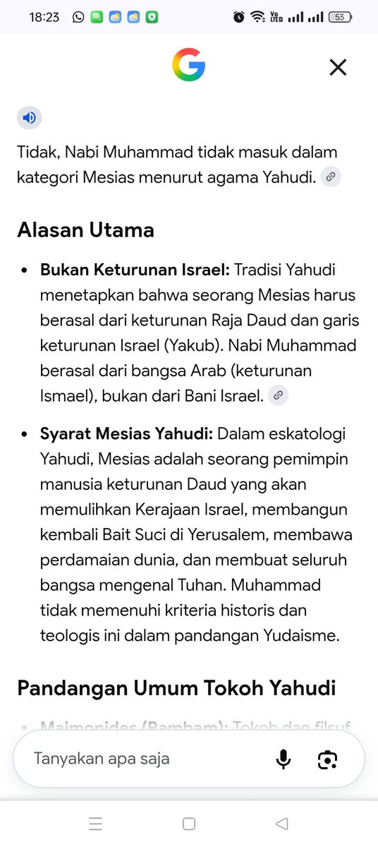 Preman_simpan9's tweet photo. @aesculapiusw 🥱🤧

Masuk kategori domba sesat, masuk kategori mesias, masuk apalagi lap??

Kau meludahi agamamu sendiri, Allah SWT jelas2 cuma ngasih Isa gelar Al Masih bukan untuk yg lain.

Entah dapat comotan SS darimanalah kau, Muhammad Al Masih?😂 https://t.co/5HuN2eVn0u