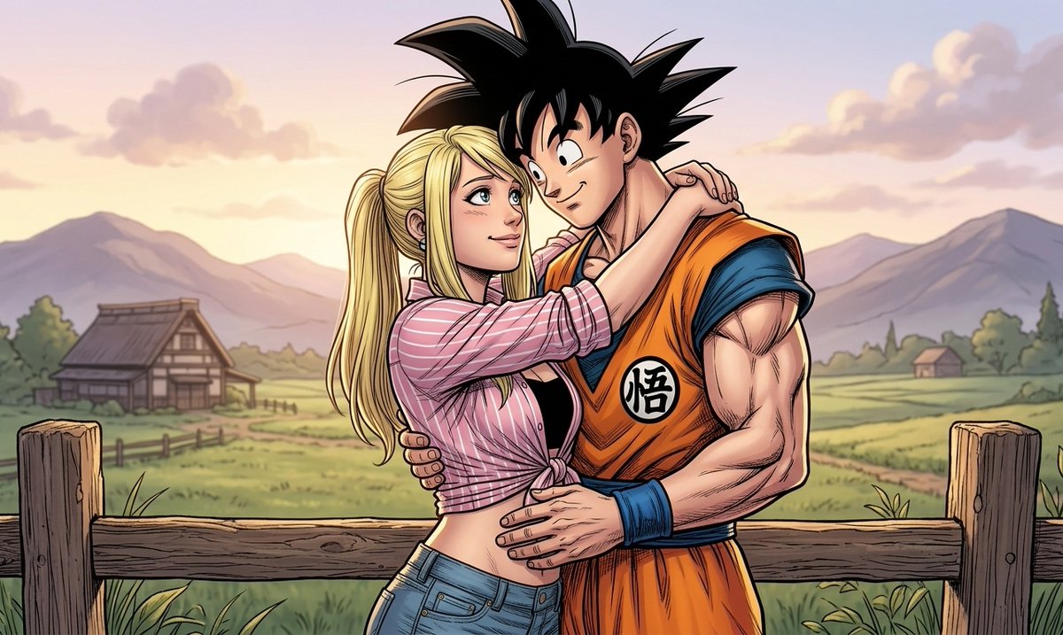 sebastiananticr's tweet photo. Goku y Winry Rockbell #WinryRockbell #Goku #FullmetalAlchemist #DragonBall #Shippeo #IA #Otaku https://t.co/gj3f5Uf0GL