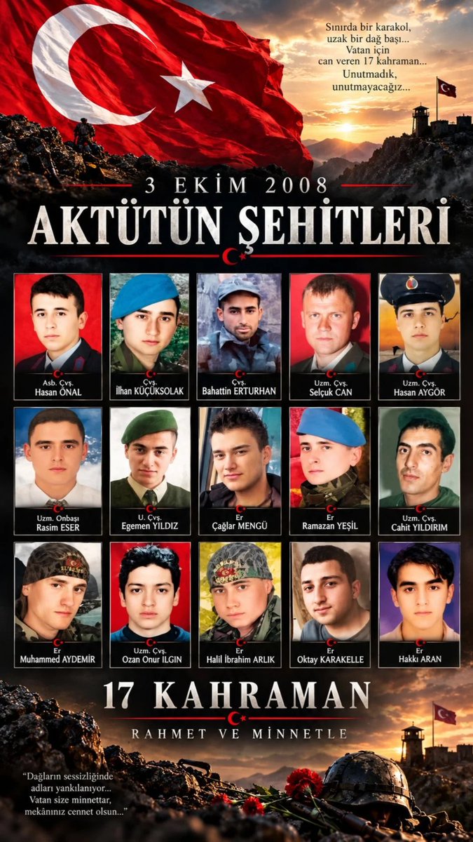 tegmenmkivik's tweet photo. Unutmak tükenmektir.
Tükenmeyeceğiz!

Aziz ruhlarınız şad, adlarınız daim olsun. https://t.co/7a6UOhOpxD