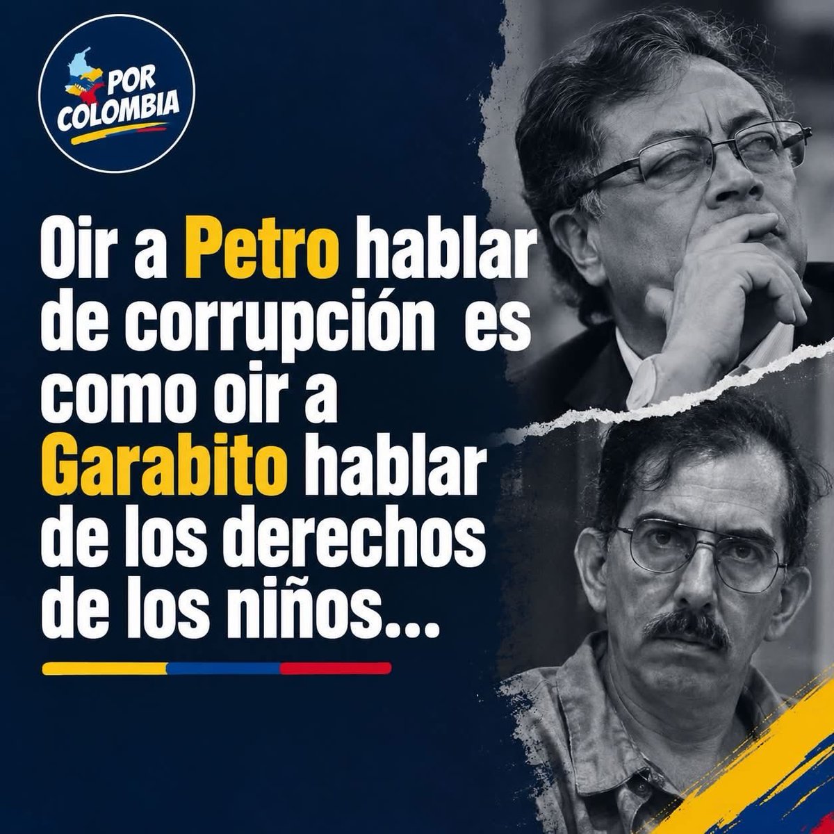 willysan009's tweet photo. ¿Con qué autoridad habla Gustavo Petro de corrupción cuando todavía hay tantas cuentas por explicar? Más de 100 investigaciones por presunta corrupción relacionadas con su gobierno https://t.co/8TaNshjmP0