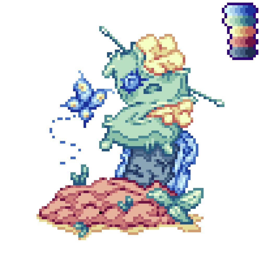 QilzRt's tweet photo. "Lonely... I... Lonely... But... Butter... Fly... Friend..."

Zombie piwwo 'filling' lonely...
(Pun intended)

I had so much fun drawing this that I detailing it a bit much. xD

#piwwotober 3 https://t.co/uHfwv0GPYC