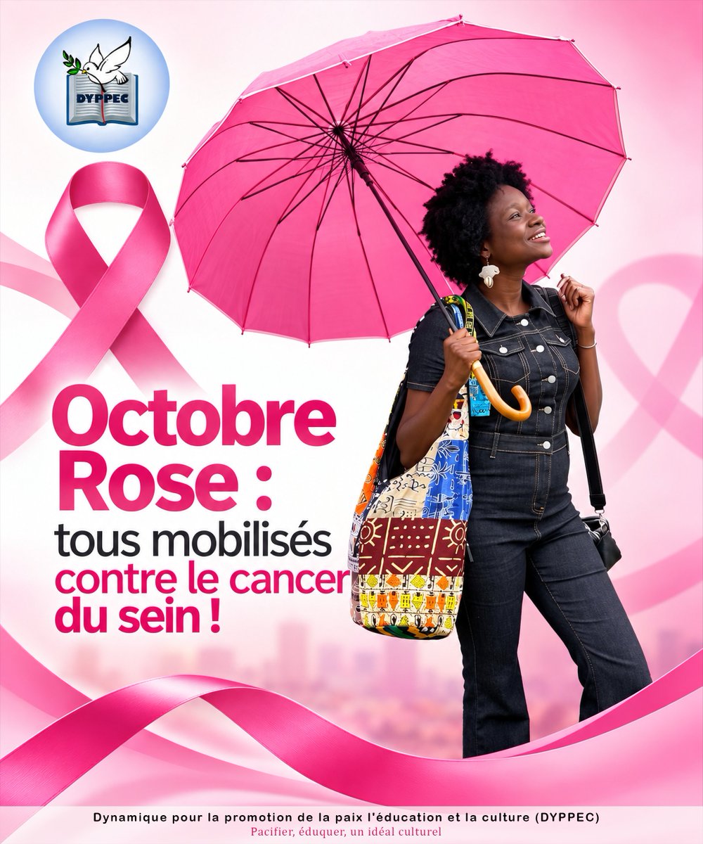 Dyppec's tweet photo. 🎀 OCTOBRE ROSE 

🩷 Ensemble, mobilisons-nous contre le cancer du sein.

#OctobreRose #Prévention #Dépistage #CancerDuSein #TousEnRose @Dyppec https://t.co/TFA39zEqIM