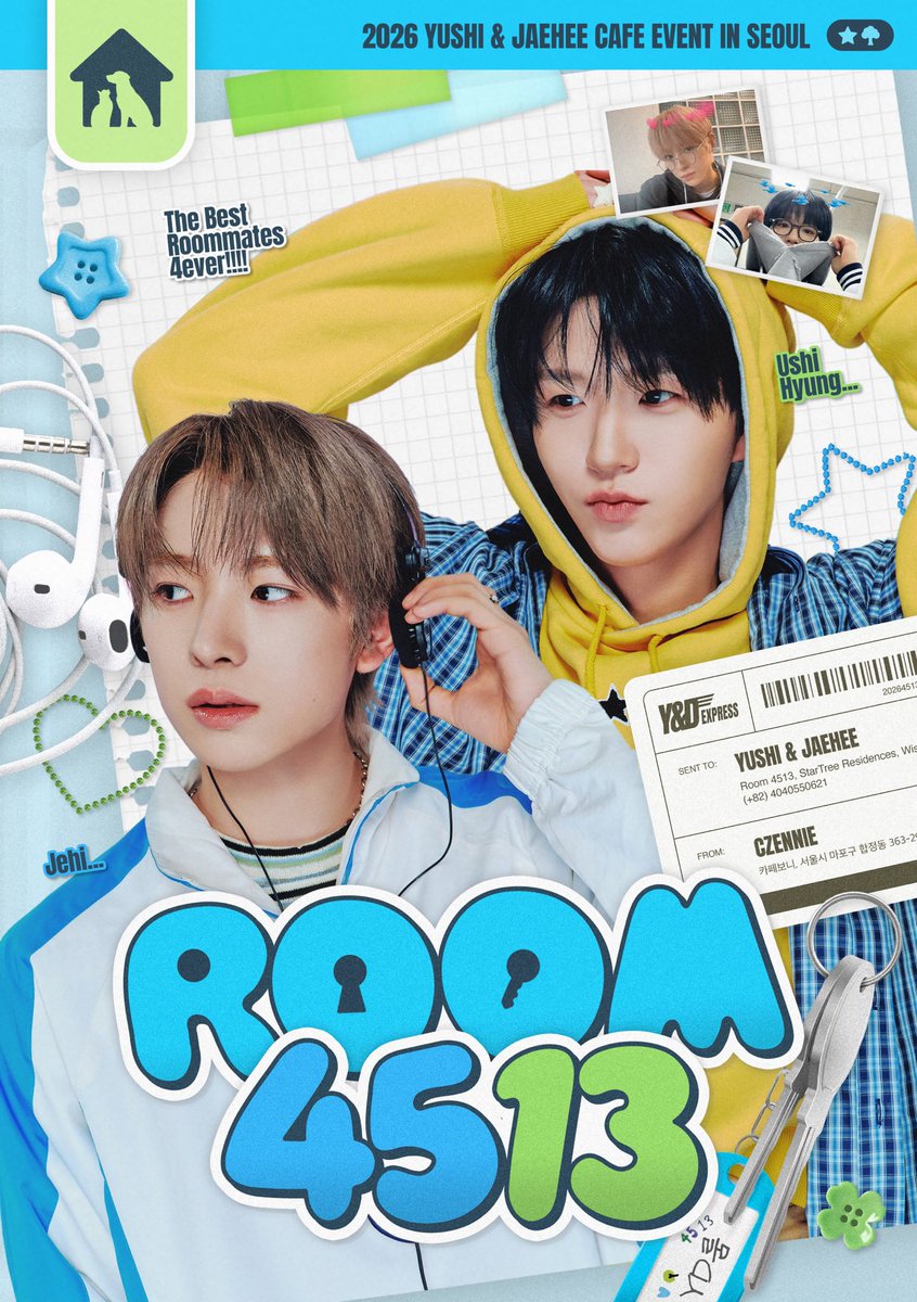 room4513's tweet photo. 2026 유대 카페이벤트

새로운 메시지가 도착했습니다! 

🏠 카페보니, 서울
🗓️ 11/28(토) - 11/29(일)

@cookiebonnie 

#SentToRoom4513 #영원한룸메이트 https://t.co/4kY9jijCyW