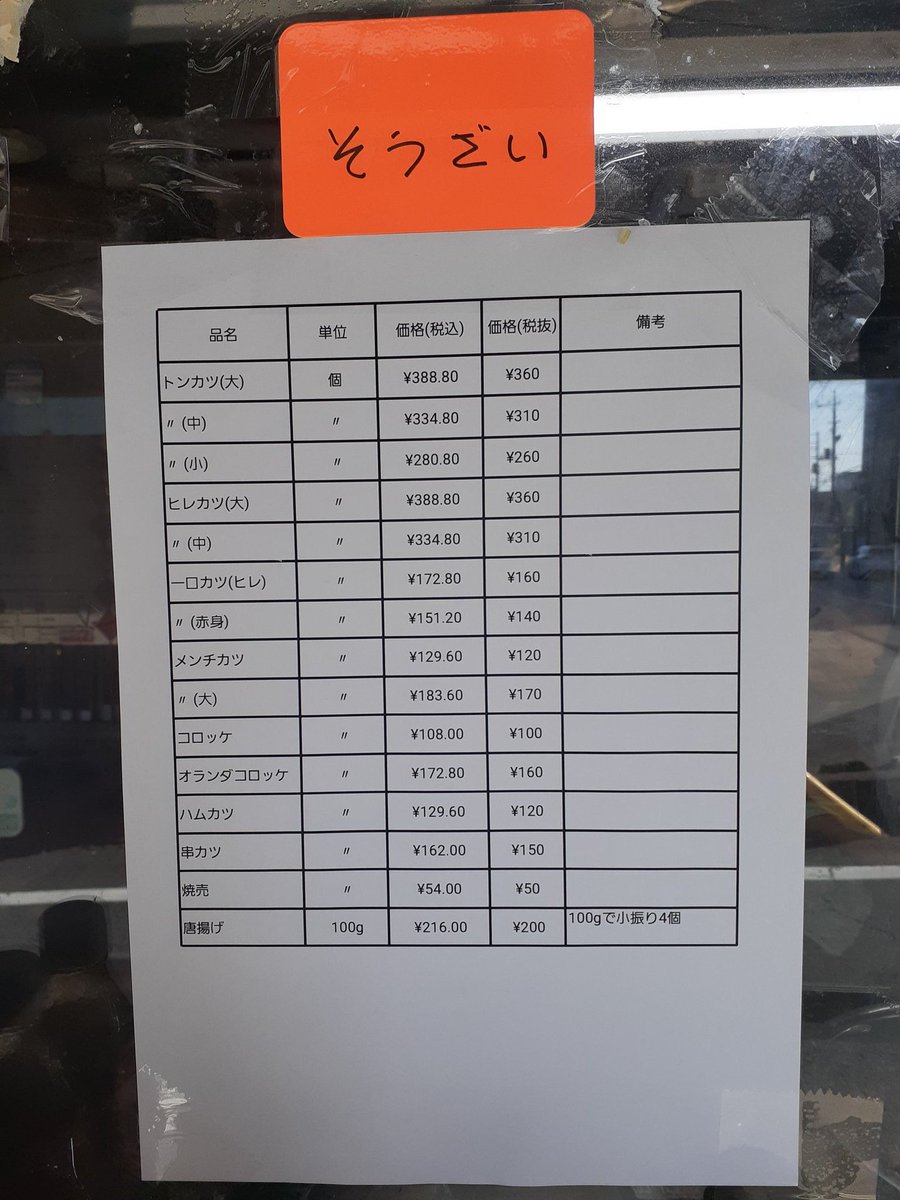 teranishi29's tweet photo. こんばんは😁

いよいよ月曜日から値上げさせて頂きます🙏
ひと足お先に定価表…公開しちゃいますw

左側が今日まで
右側が月曜日から

何が上がって、何が据え置きか…ご確認よろしく😆

#寺西精肉店 https://t.co/b2HJAVumU0