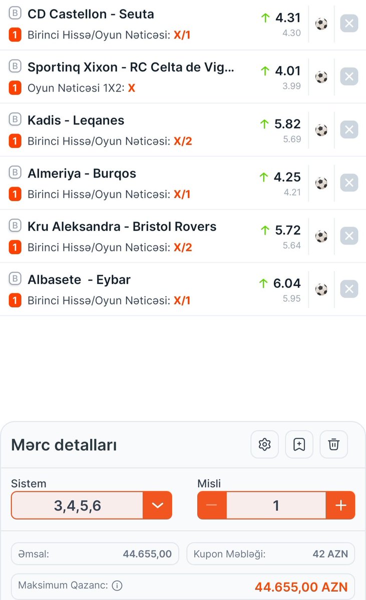 kaan_sonmez33's tweet photo. Şans bizden yana olsun yazdıgımız gibi gelsin. Takipde kalın canlar. Hep beraber kazanalım ⭐️⭐️⭐️⭐️
#iddaatahminleri #iddaa #maçkolik #nesine #misli #tuttur #birebin #oley #iddaakuponu
#london #williamhill
#ladbrokes @iddaa
#tjk #atyarışı #hipodrum
#atakımı #tiyo #koptugeliyor https://t.co/El2Nl1wds6